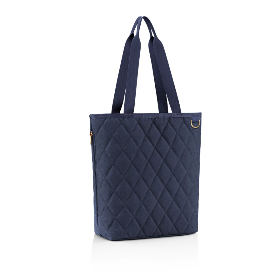 Shopping Reisenthel | Classic Shopper M Rhombus Midnight Gold