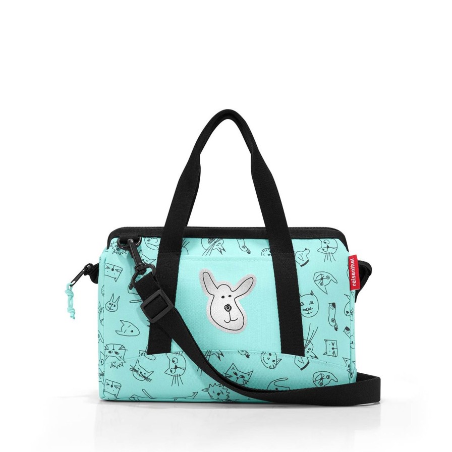 Kids Reisenthel | Allrounder Xs Kids Cats And Dogs Mint