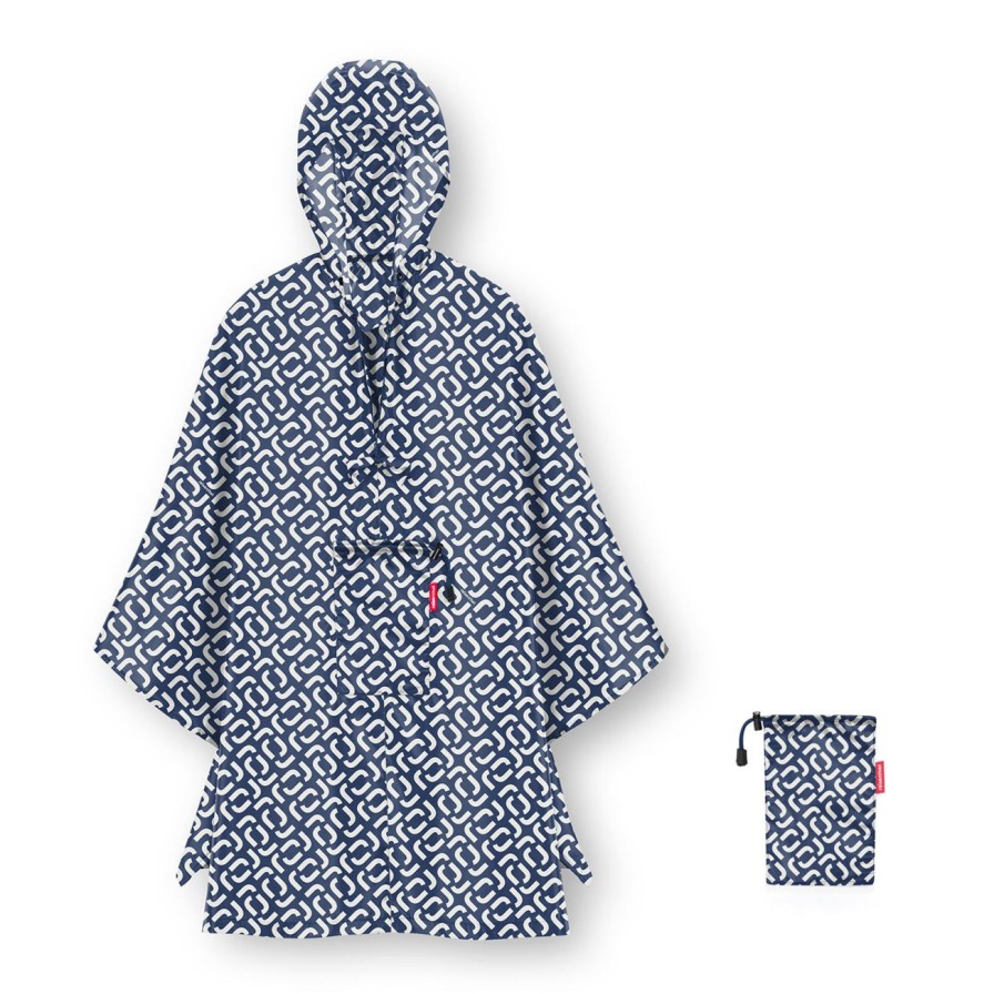 Travel Reisenthel | Mini Maxi Poncho Signature Navy