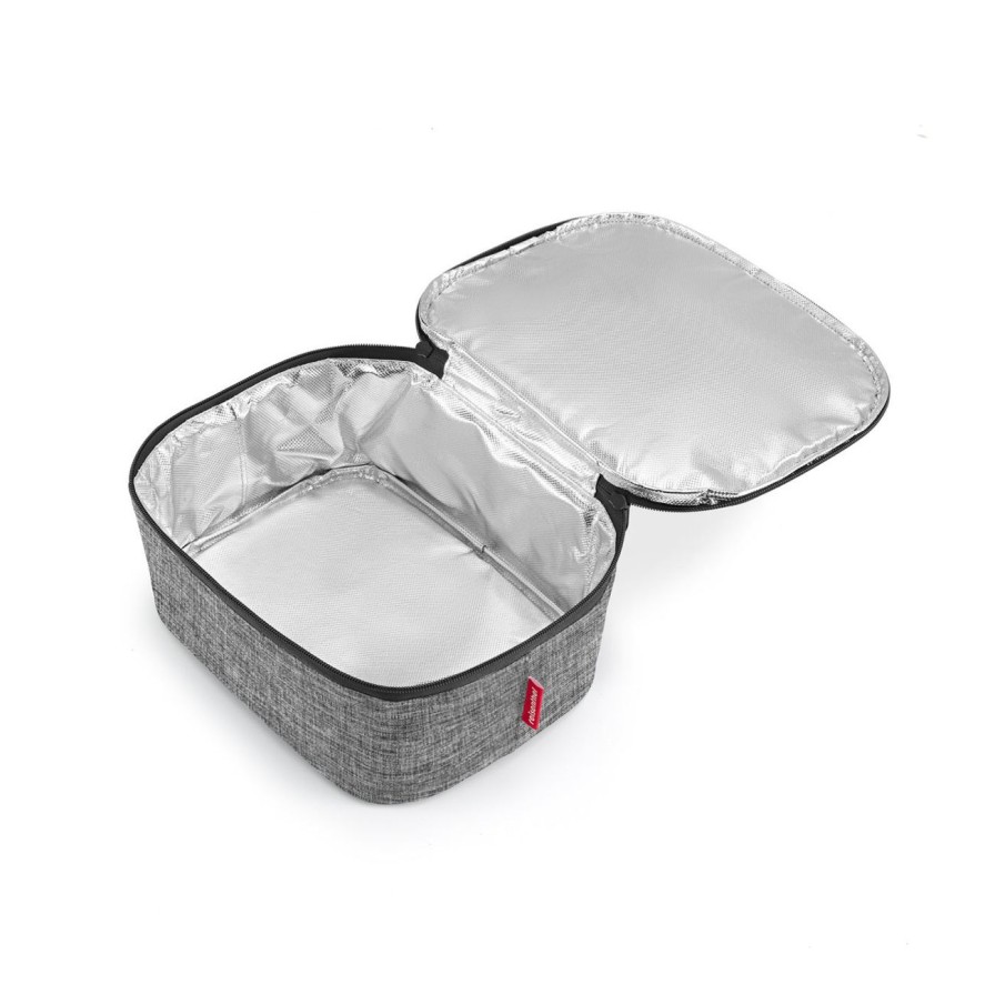 Thermo Reisenthel | Coolerbag M Pocket Twist Silver