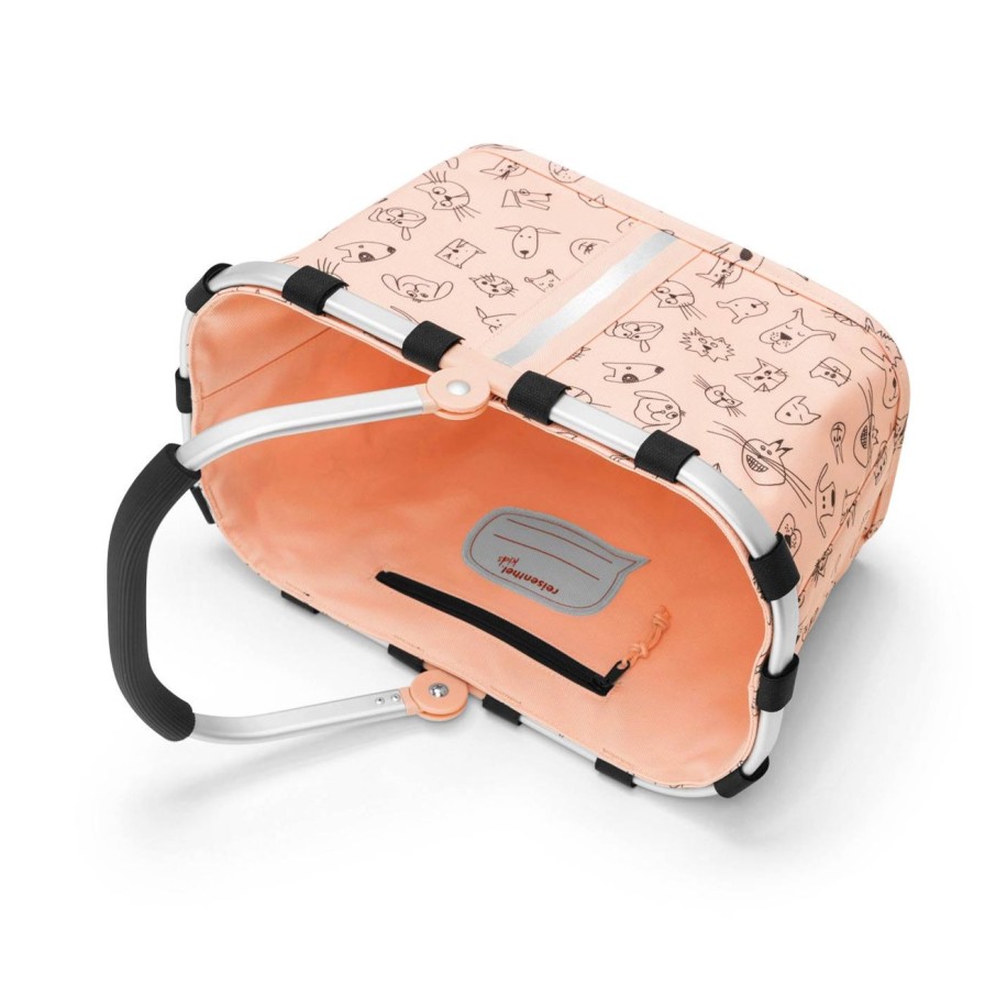 Kids Reisenthel | Carrybag Xs Kids Cats And Dogs Rose