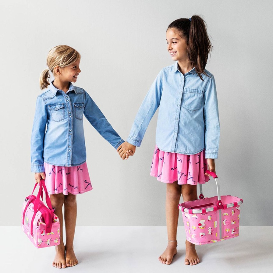 Kids Reisenthel | Carrybag Xs Kids Abc Friends Pink