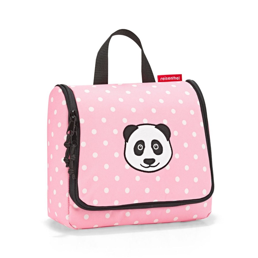 Kids Reisenthel | Toiletbag Kids Panda Dots Pink