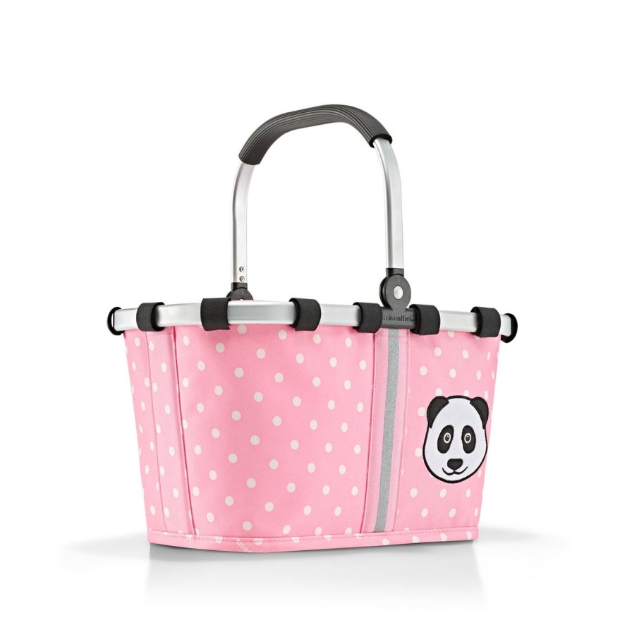 Kids Reisenthel | Carrybag Xs Kids Panda Dots Pink