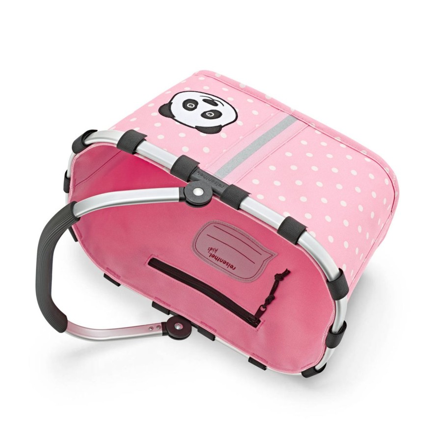 Kids Reisenthel | Carrybag Xs Kids Panda Dots Pink