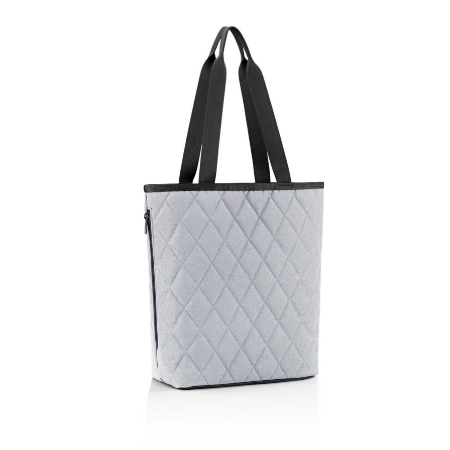 Shopping Reisenthel | Classic Shopper M Rhombus Light Grey