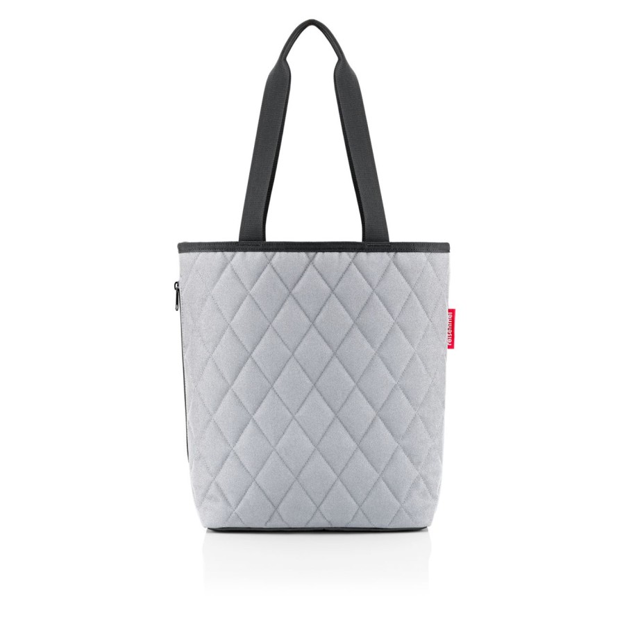 Shopping Reisenthel | Classic Shopper M Rhombus Light Grey