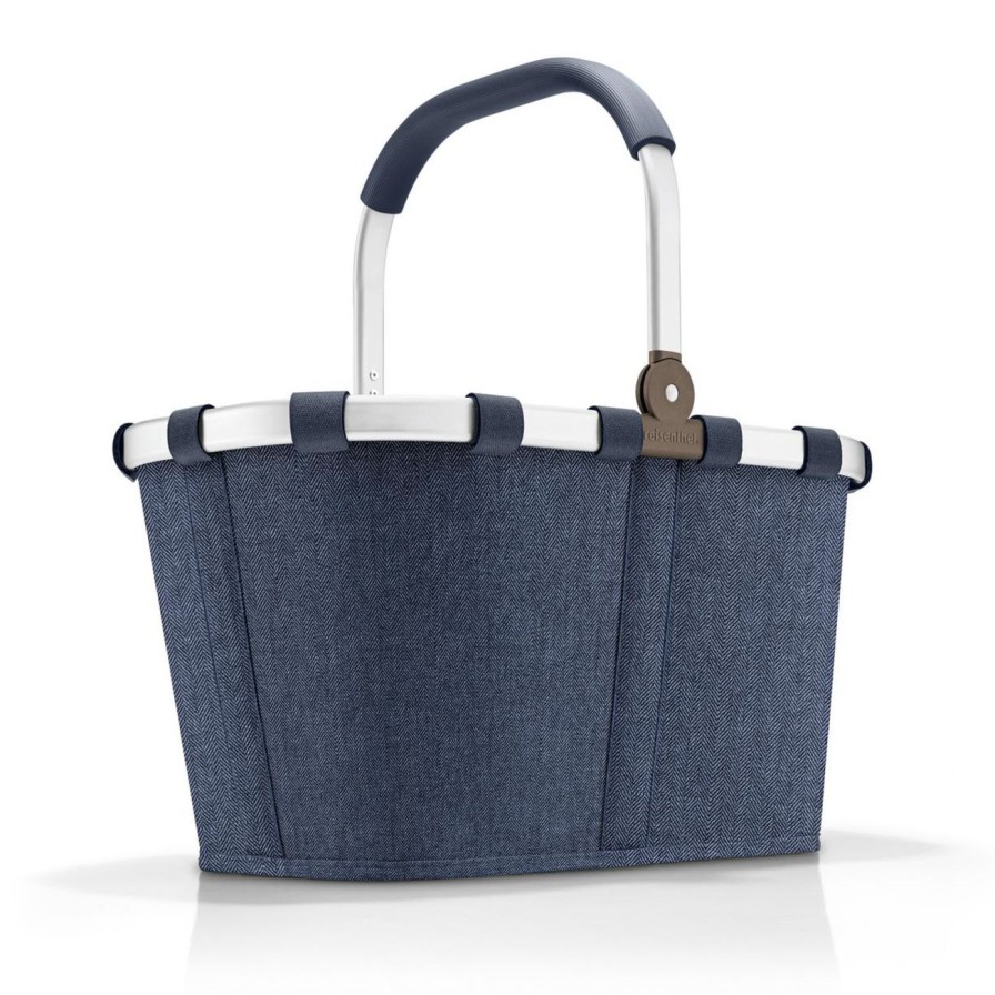 Shopping Reisenthel | Carrybag Herringbone Dark Blue