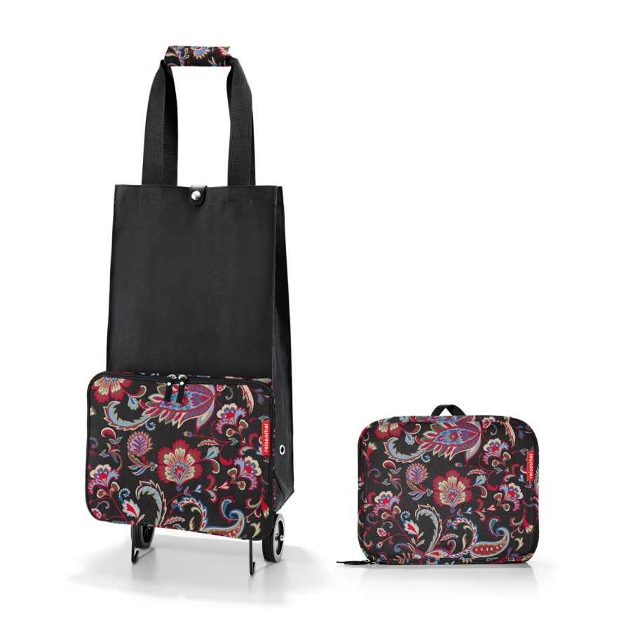 Shopping Reisenthel | Foldabletrolley Paisley Black